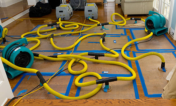 Professional Flood Damage Restoration technician working in Albuquerque, NM
